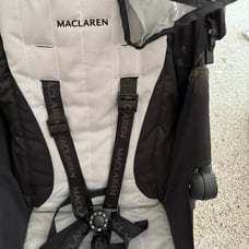 Maclaren Quest stroller with Maclaren Rain cover