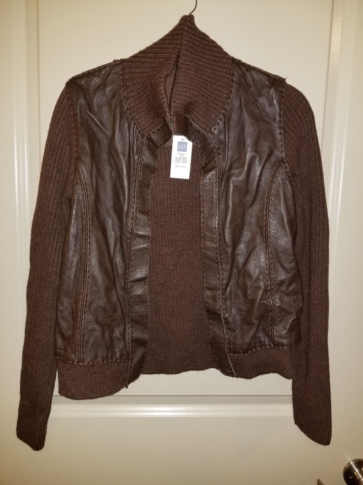 Vintage Gap 100% Leather Jacket