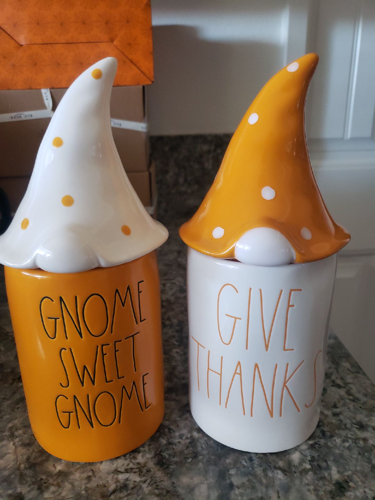 Rae Dunn Gnome Candles
