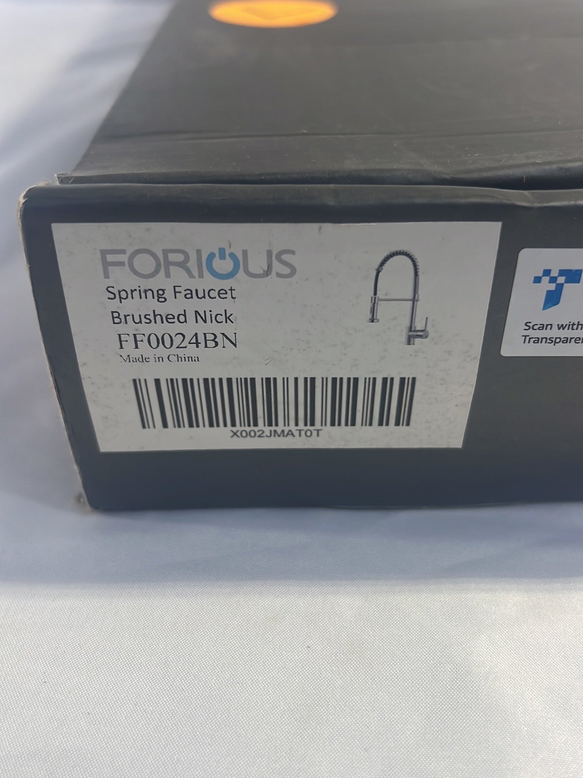 Forious Spring faucet brushed nickel FF0024BN