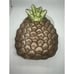 AKCAM TURKISH GLASS PINEAPPLE SERVING DISH 10’5 X 6.75” Made In Turkey