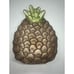 AKCAM TURKISH GLASS PINEAPPLE SERVING DISH 10’5 X 6.75” Made In Turkey