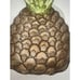 AKCAM TURKISH GLASS PINEAPPLE SERVING DISH 10’5 X 6.75” Made In Turkey