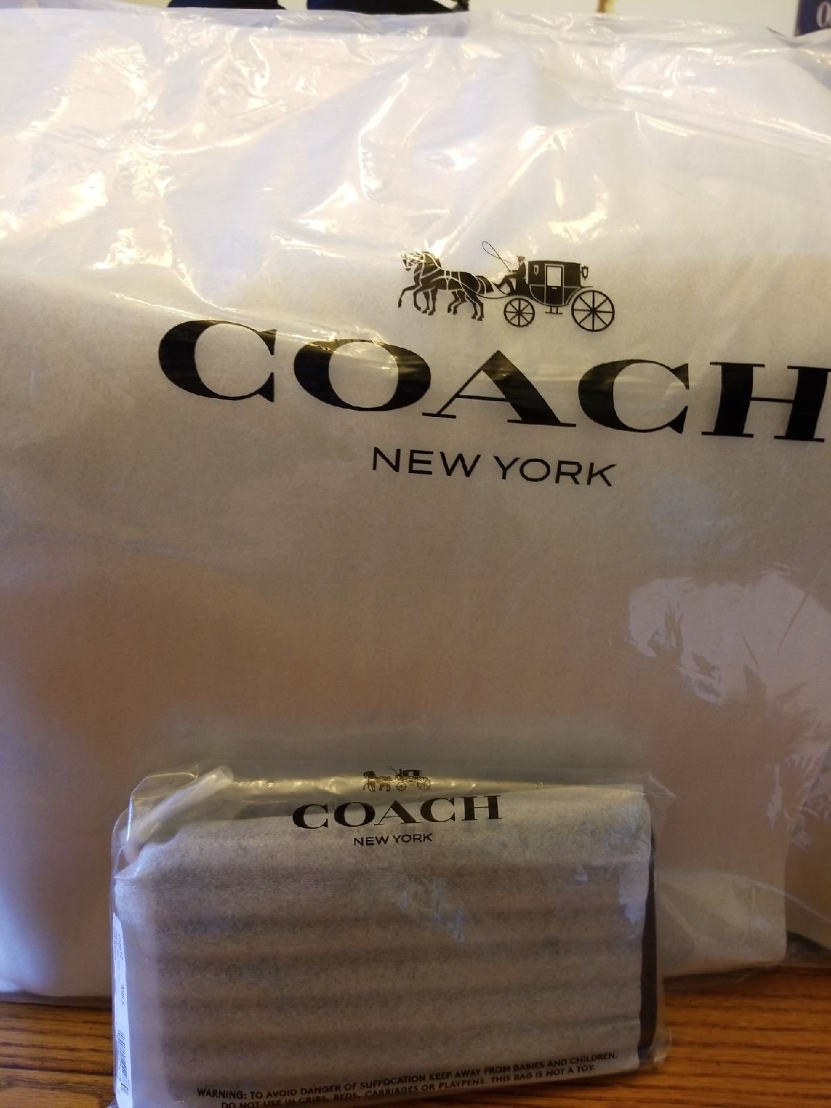 Coach Purse and Wallet Set