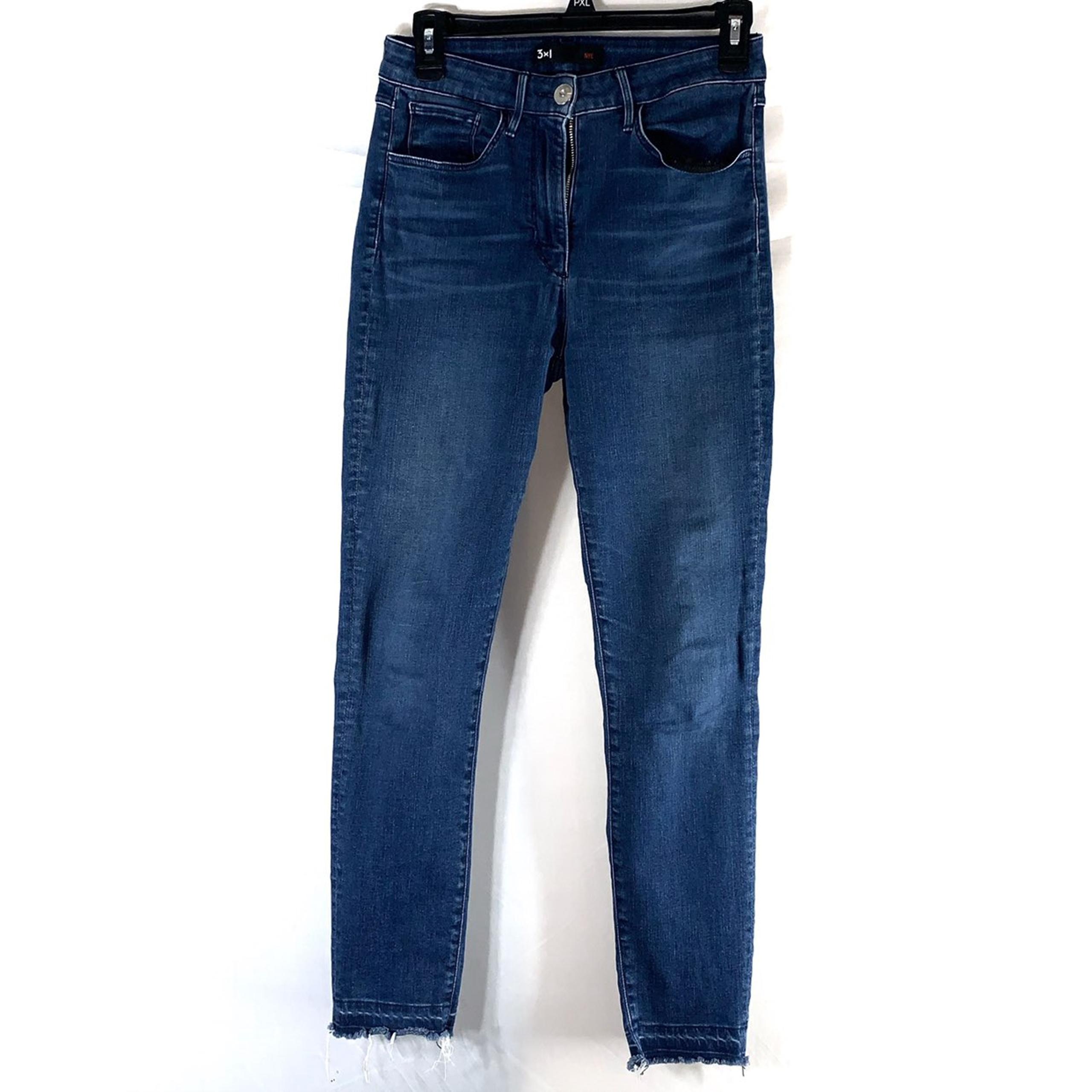 3x1 NYC Womens Fringe Trim Capri