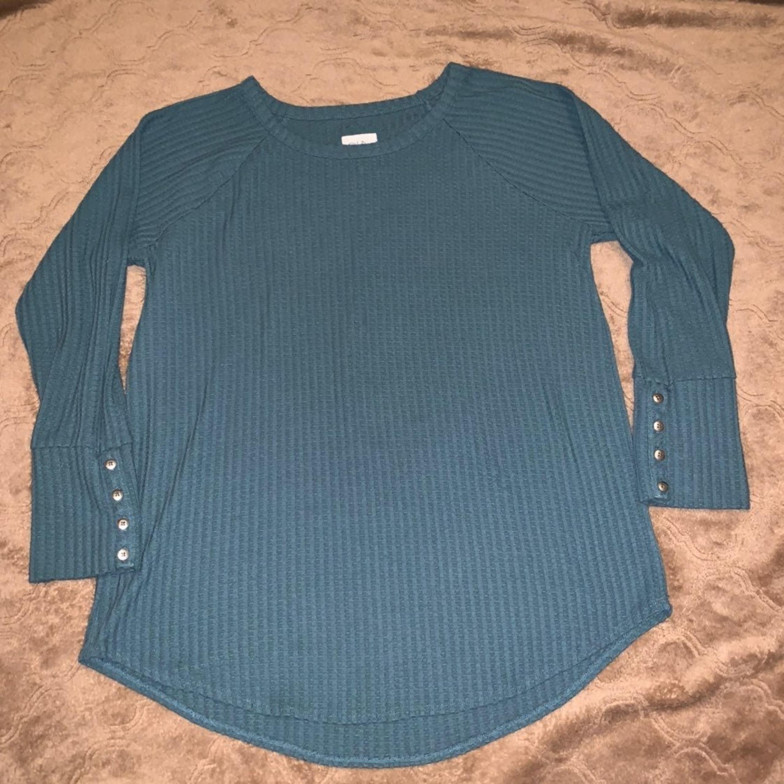 Chaser XXL waffle knit Long Sleeve top