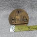Colt Firearms Belt Buckle Brass Horse Sam Colt Signed Great Vintage Condition