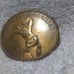 Colt Firearms Belt Buckle Brass Horse Sam Colt Signed Great Vintage Condition