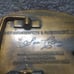 Colt Firearms Belt Buckle Brass Horse Sam Colt Signed Great Vintage Condition