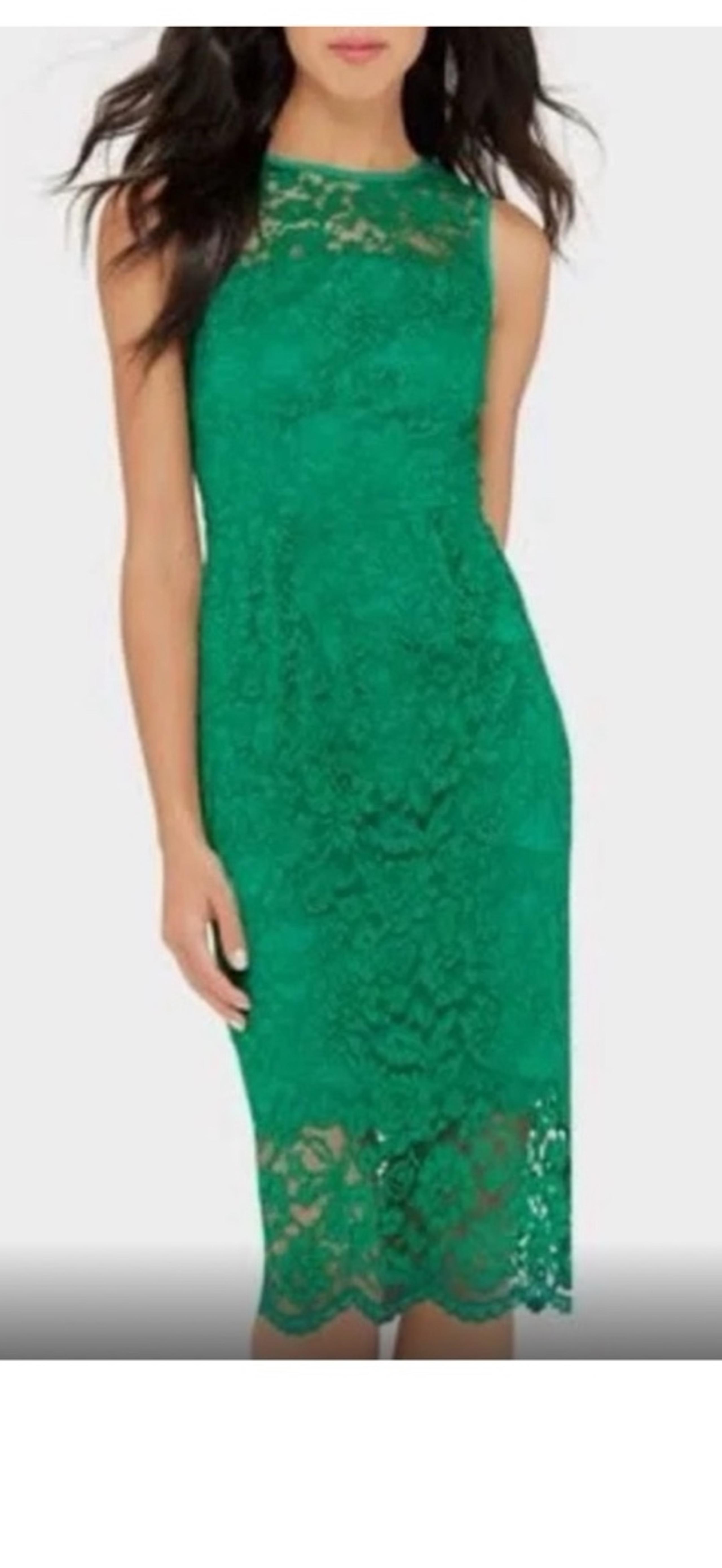 Green lace summer dress from The Limited