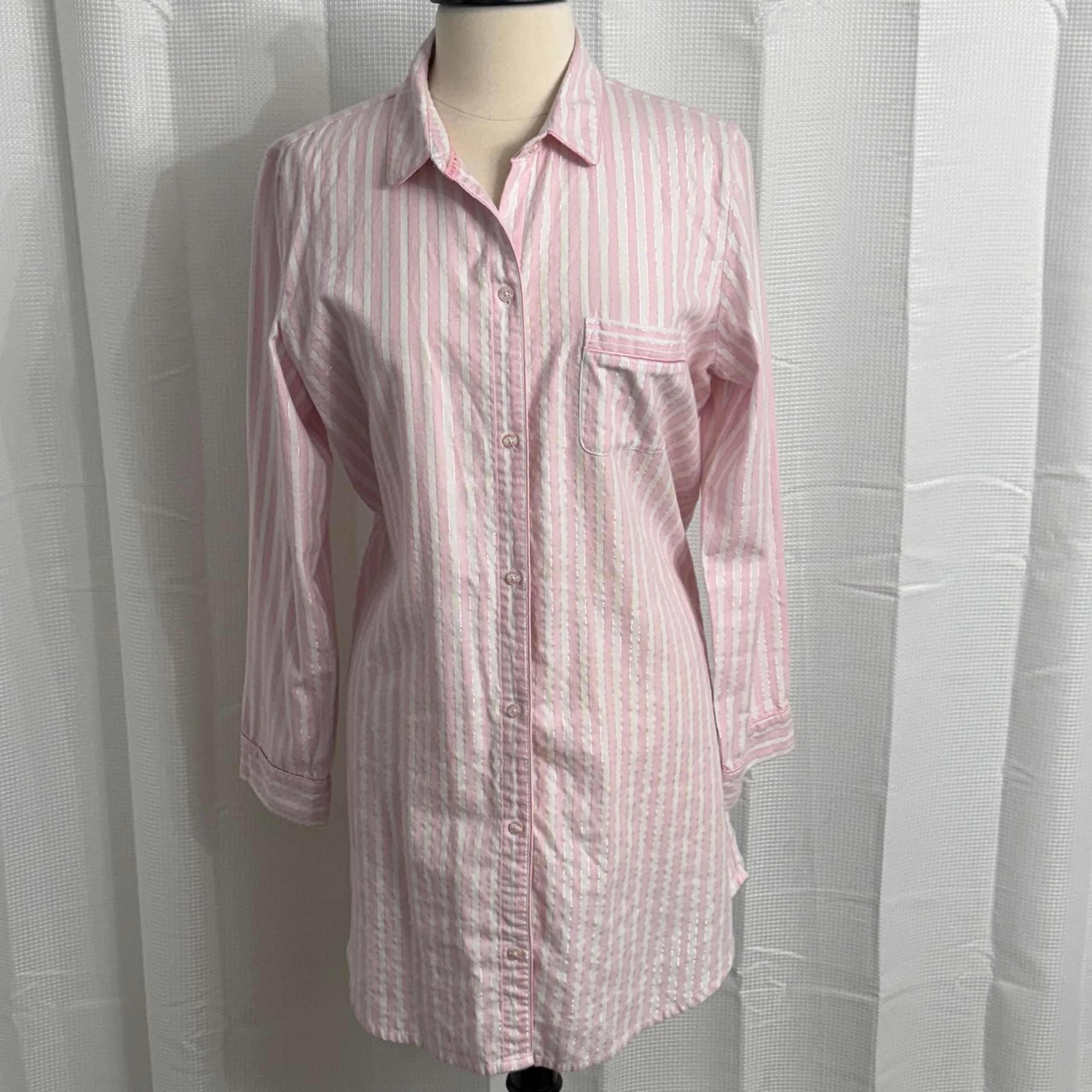 Victoria Secret Women's Long Sleeve Night Shirt