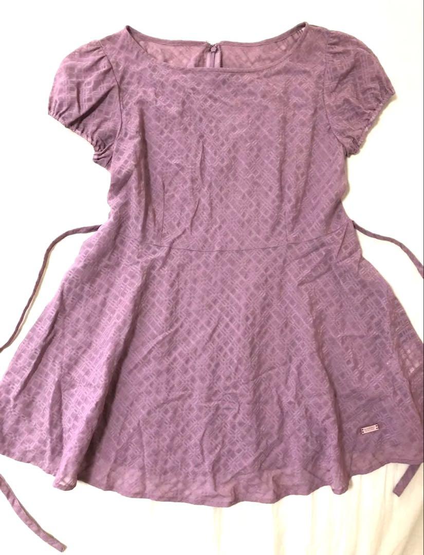 【Rare, Excellent Condition, Anonymous Shipping】Burberry Blue Label Top, Sheer, Size 38