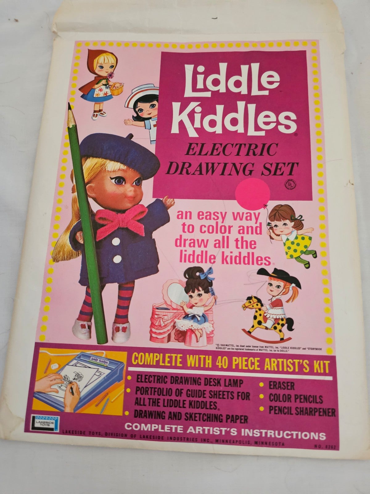 Liddle kiddles drawing/ trace and create set