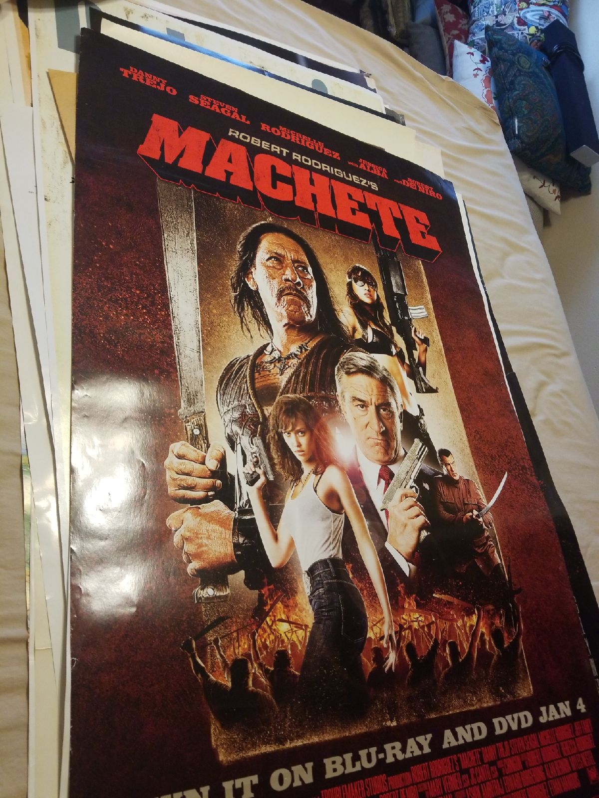 MINT machete poster