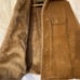 Vtg Town n Trail Tan Corduroy Fur Lined Hipster Coat Mens Size 40 Marlboro Man