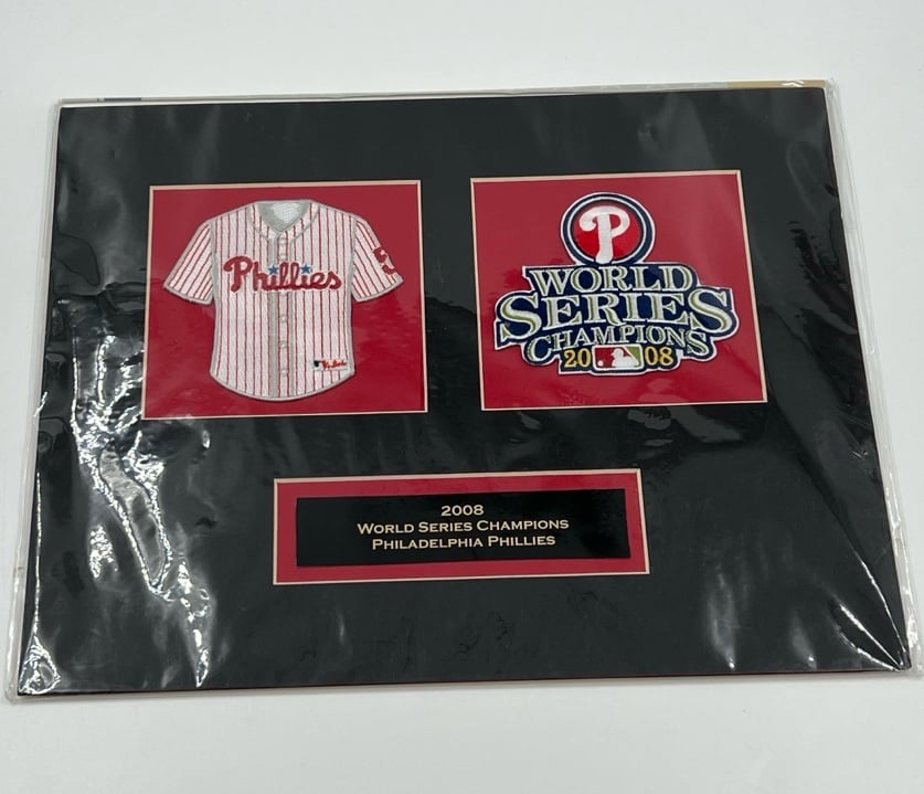 Vintage 2008 MLB Philadelphia Phillies World Series Champions Baseball Patch Lot
