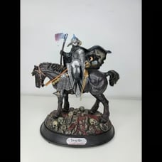 Figurine Frank Frazetta Death Dealer Resin Statue 10 Inches Hight