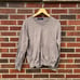 J. Crew Tan Brown Cashmere V Neck Sweater