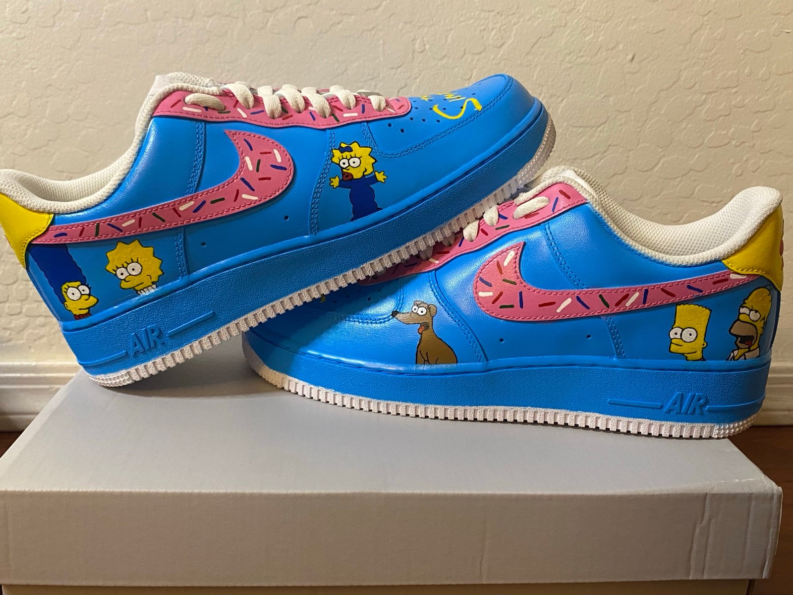Custom Air Force 1 simpson