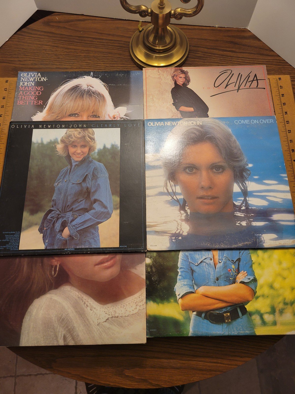 Six original Olivia Newton John