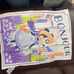 Minnie Mouse lavender tea towel