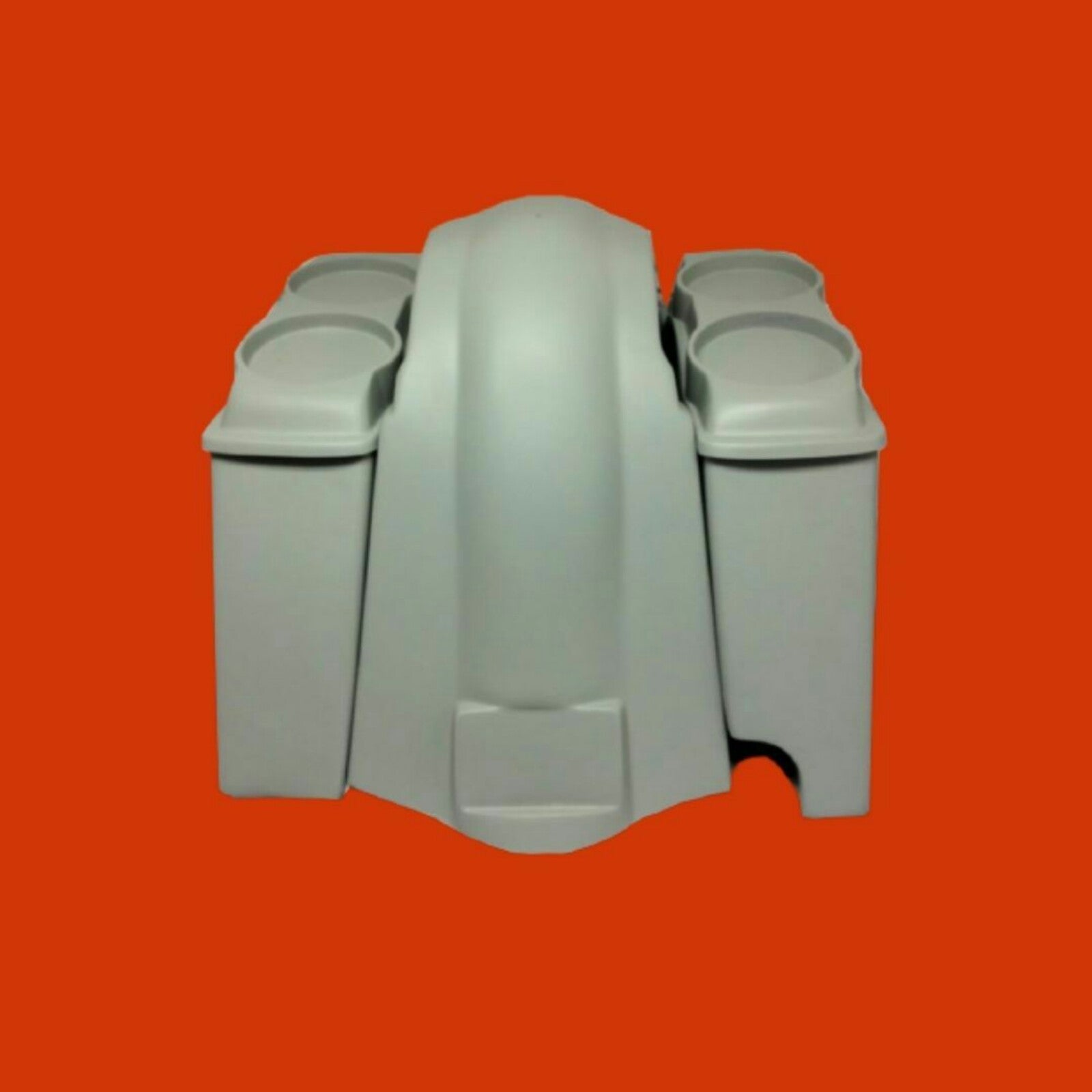 Harley Davidson 6″ Stretched Extended Saddlebags Dual 6.5″ Speaker Lids Fender R
