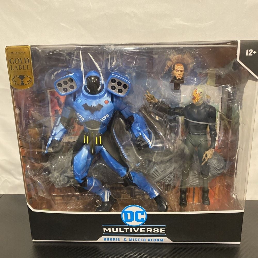 Gold Label DC Multiverse Rookie & Mister Bloom by McFarlane