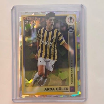 2023 Merlin Chrome Arda Guler Atomic RC 215/250 - Real Madrid - Turkey