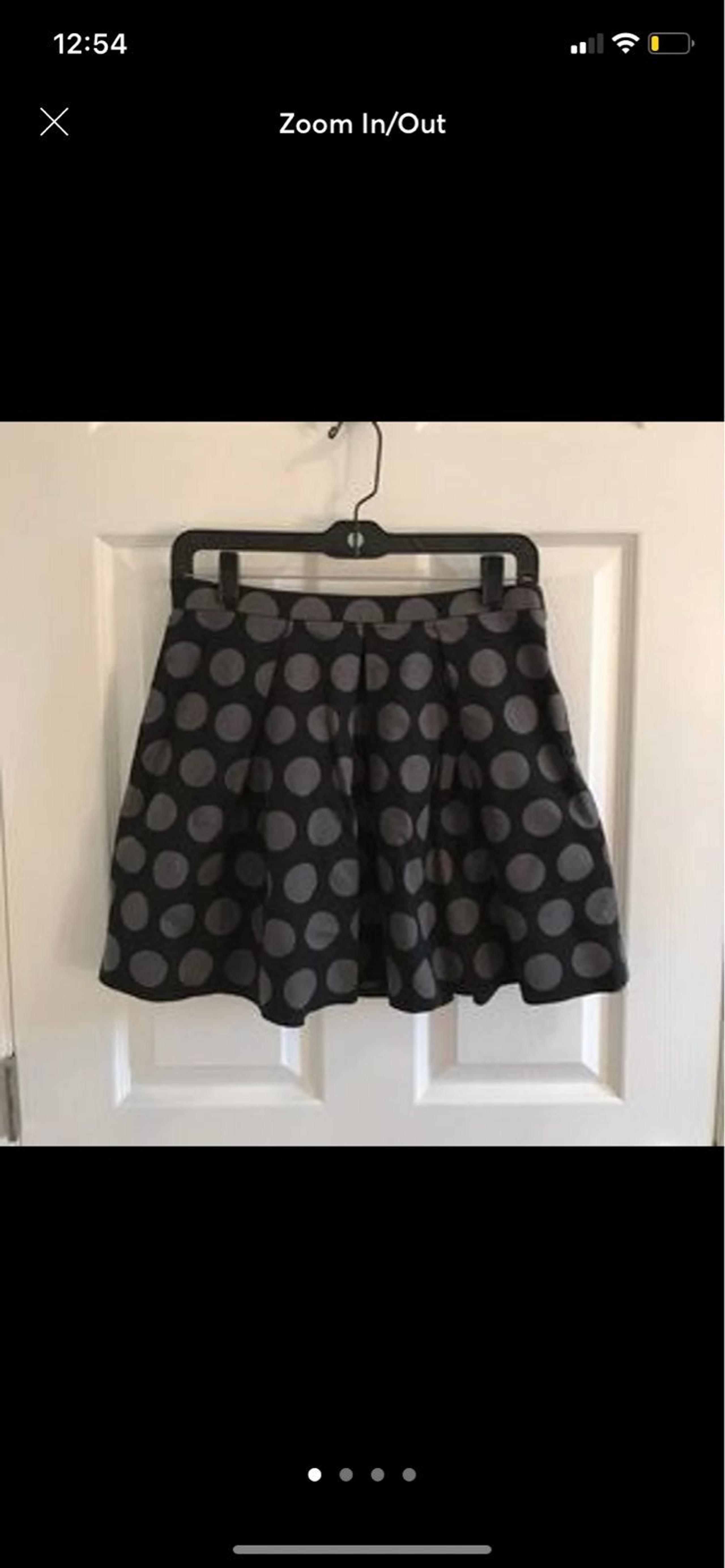 GAP skirt pleated polka dot skirt
