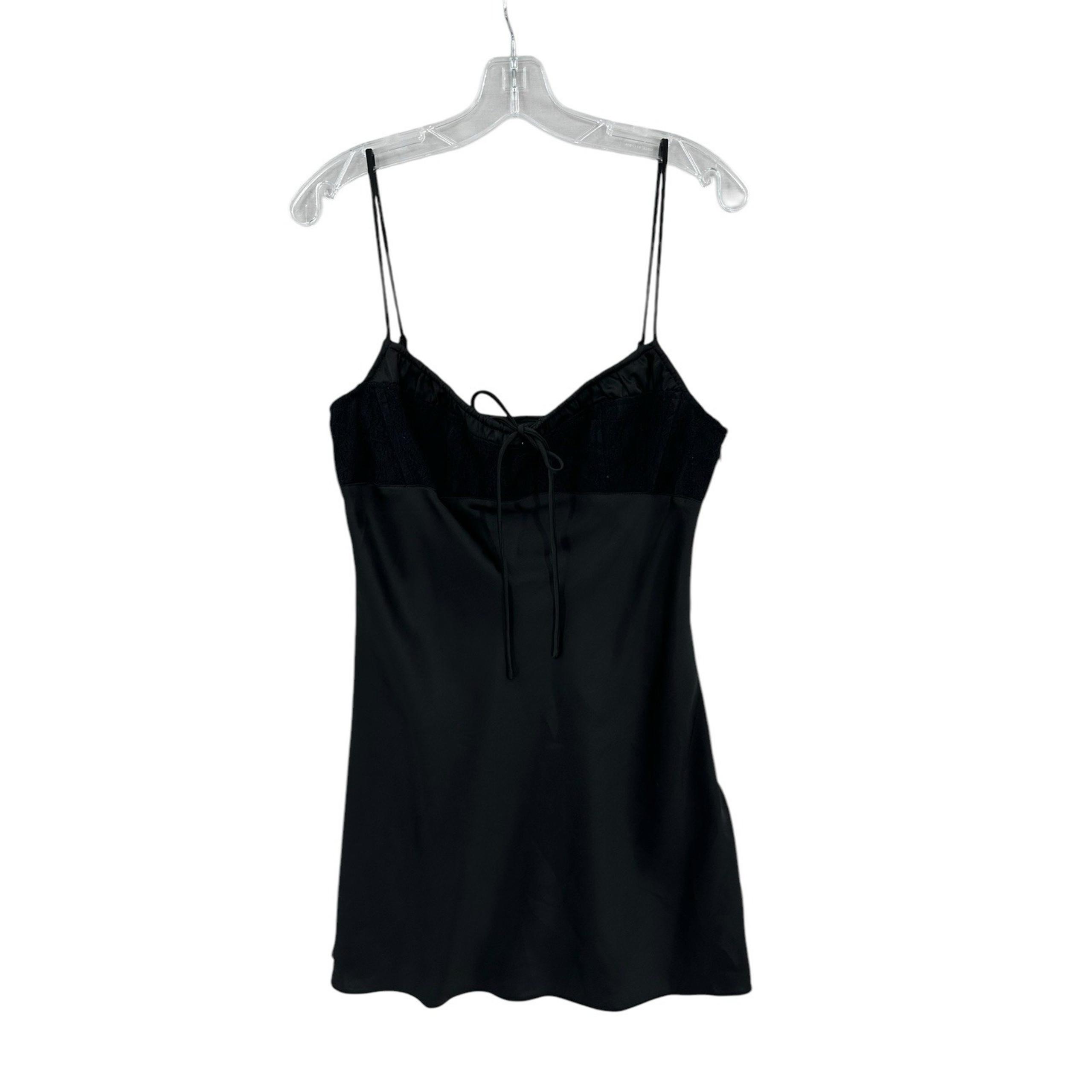 Urban Outfitters Perrie Slip Dress Womens Size L 90s Y2k Whimsigoth Punk FLAW