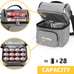 Soft Insulated Travelling Cooler Bag Leakproof for Camping Picnic Trip