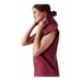 Athleta Sundown Tank Sweatshirt Berry Hoodie Activewear Medium NWOT
