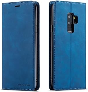 QLTYPRI for Samsung Galaxy S9 Plus Case, Premium PU Leather Cove
