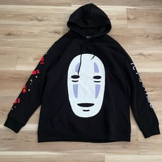 Studio Ghibli Spirited Away No-Face Jumbo Graphic Hoodie XL