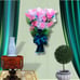 Large wreath bouquet of flowers perfect for spring, Mother's Day, or Easter