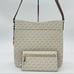 Michael Kors Large Messenger Crossbody Bag & Trifold Wallet Vanilla/Brown