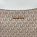 Michael Kors Large Messenger Crossbody Bag & Trifold Wallet Vanilla/Brown