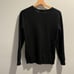Charter Club 100% Cashmere Crew Neck Black Sweater