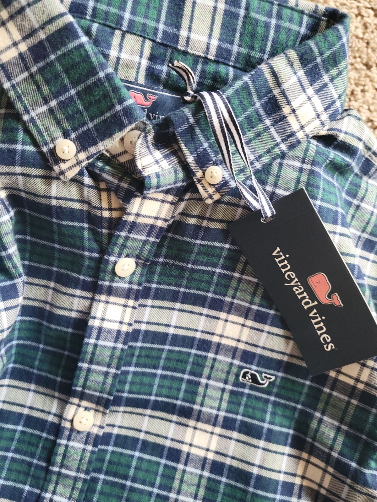 VV flannel shirt, NWT, XL(18)
