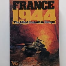 France 1944 The Allied Crusade in Europe 1986 Victory Games Board Game