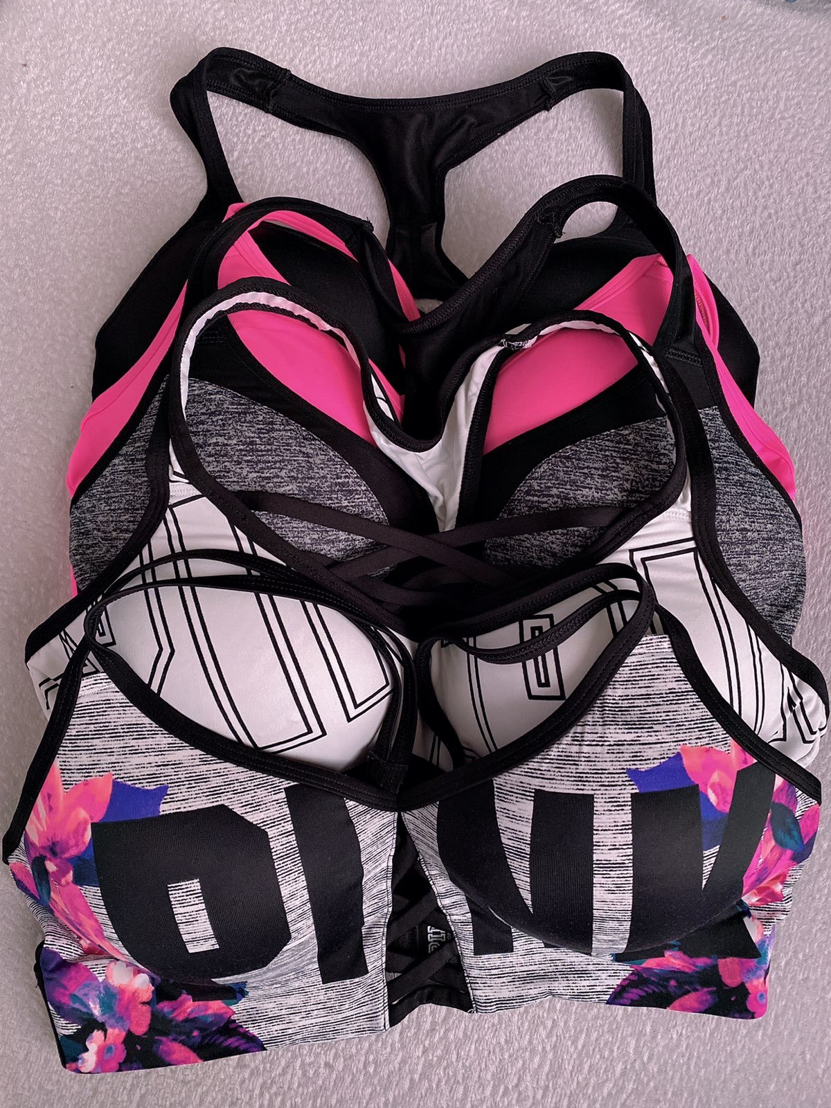 Pink Victoria Secret Sports Bra