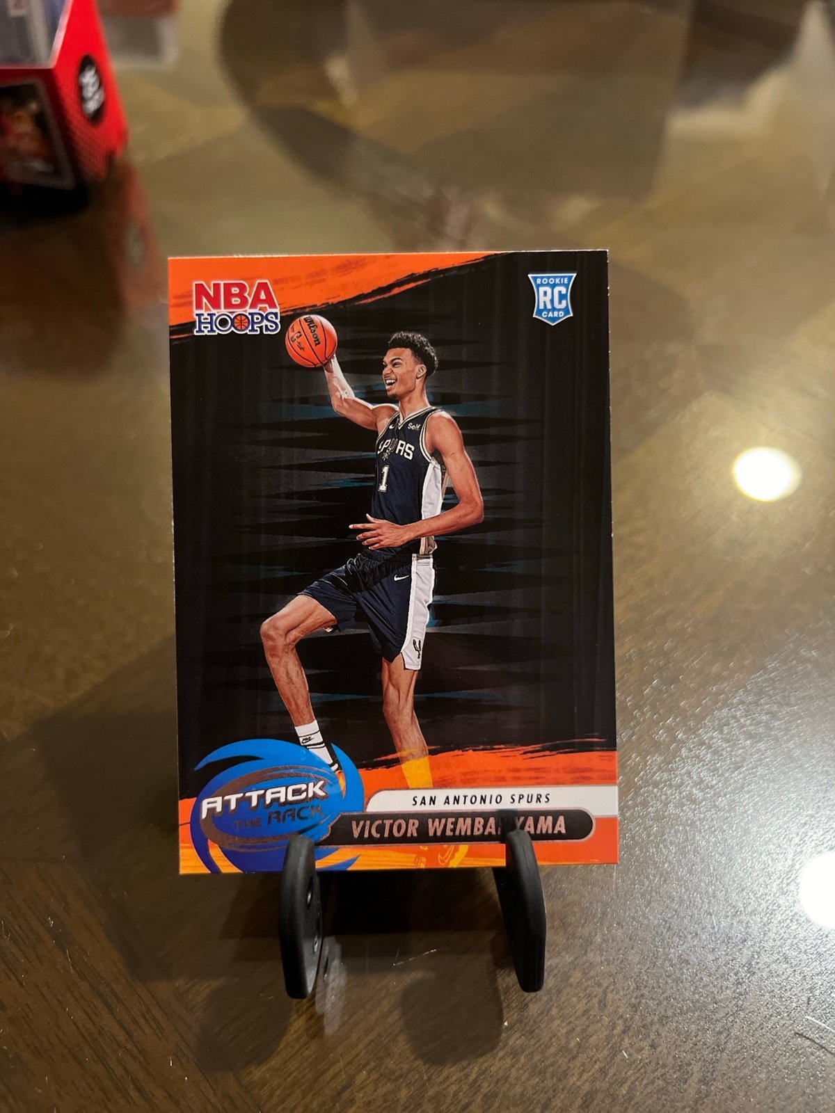 Victor Wembanyama Attack the Rack Rookie Hobby Box Exclusive SSP #1 Card