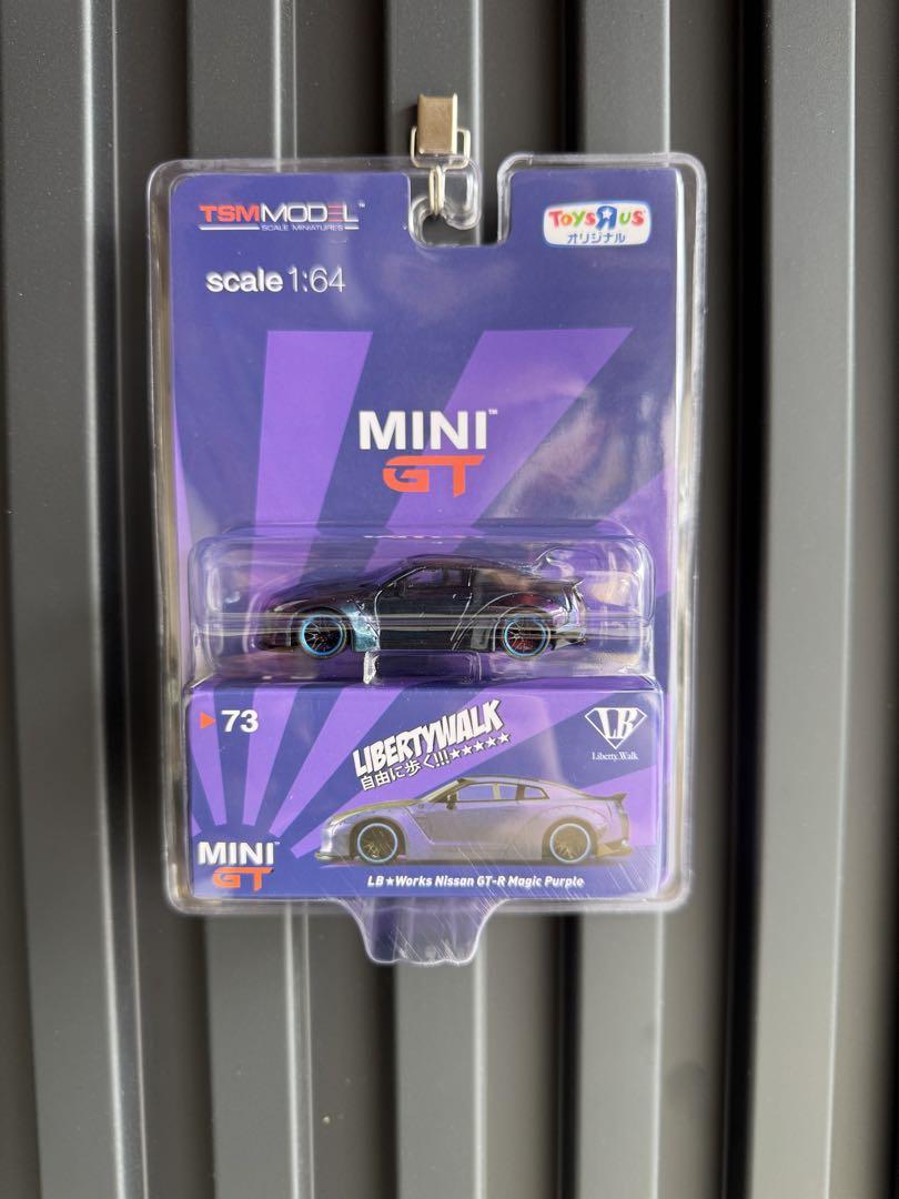 MINI GT 73 Toysrus LB WORKS Nissan GT-R (R35) Magic Purple w