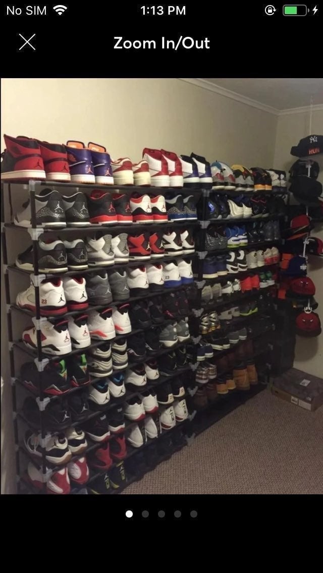 10 tier 50 pairs shoe rack