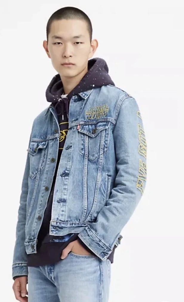 Levi’s x Star Wars “I’ve Got A Bad Feeling About This” Denim Jacket Size XXL