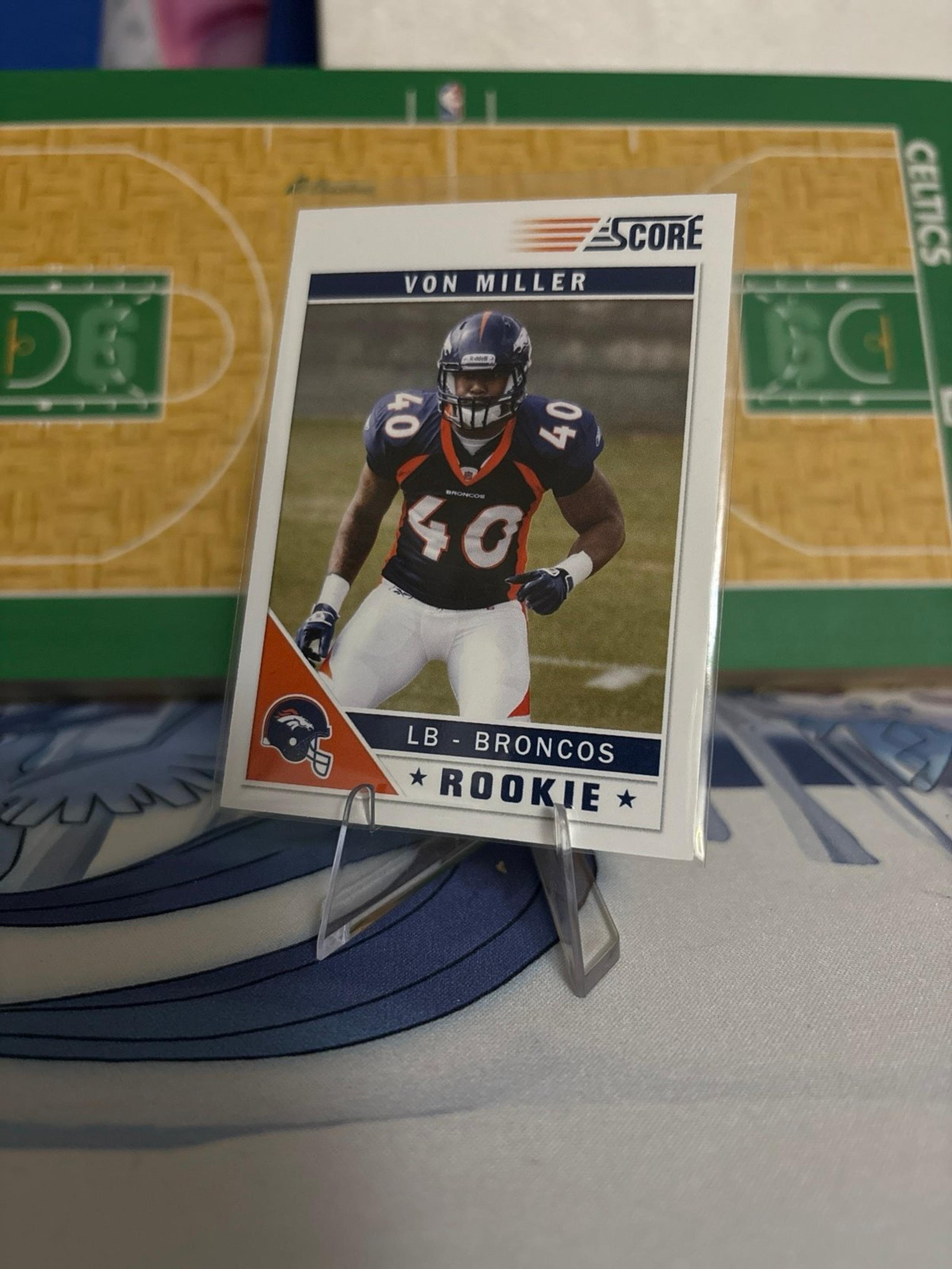 2011 Score Von Miller #400 Denver Broncos Football Card