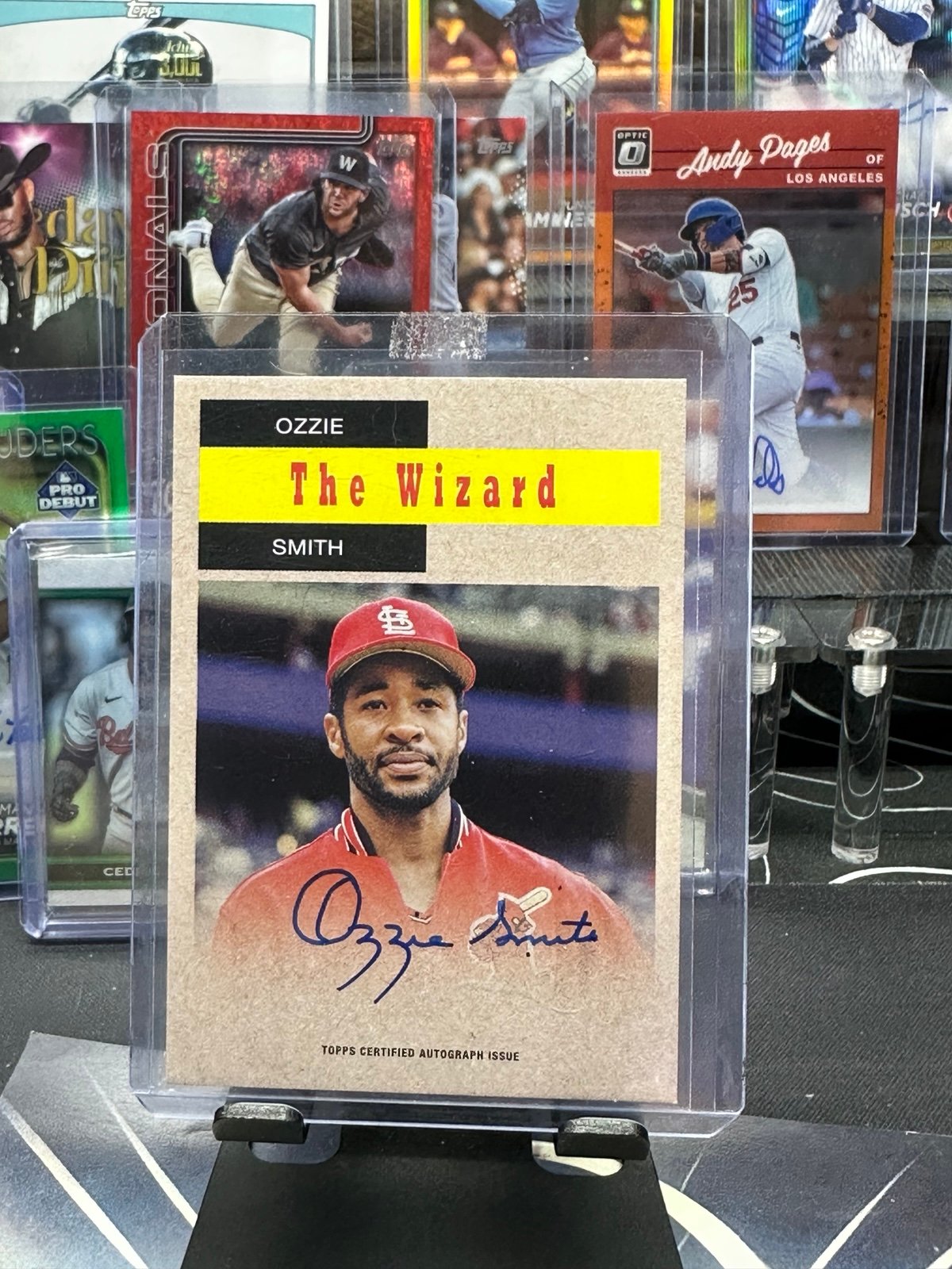 2024 Topps Ozzie smith case hit