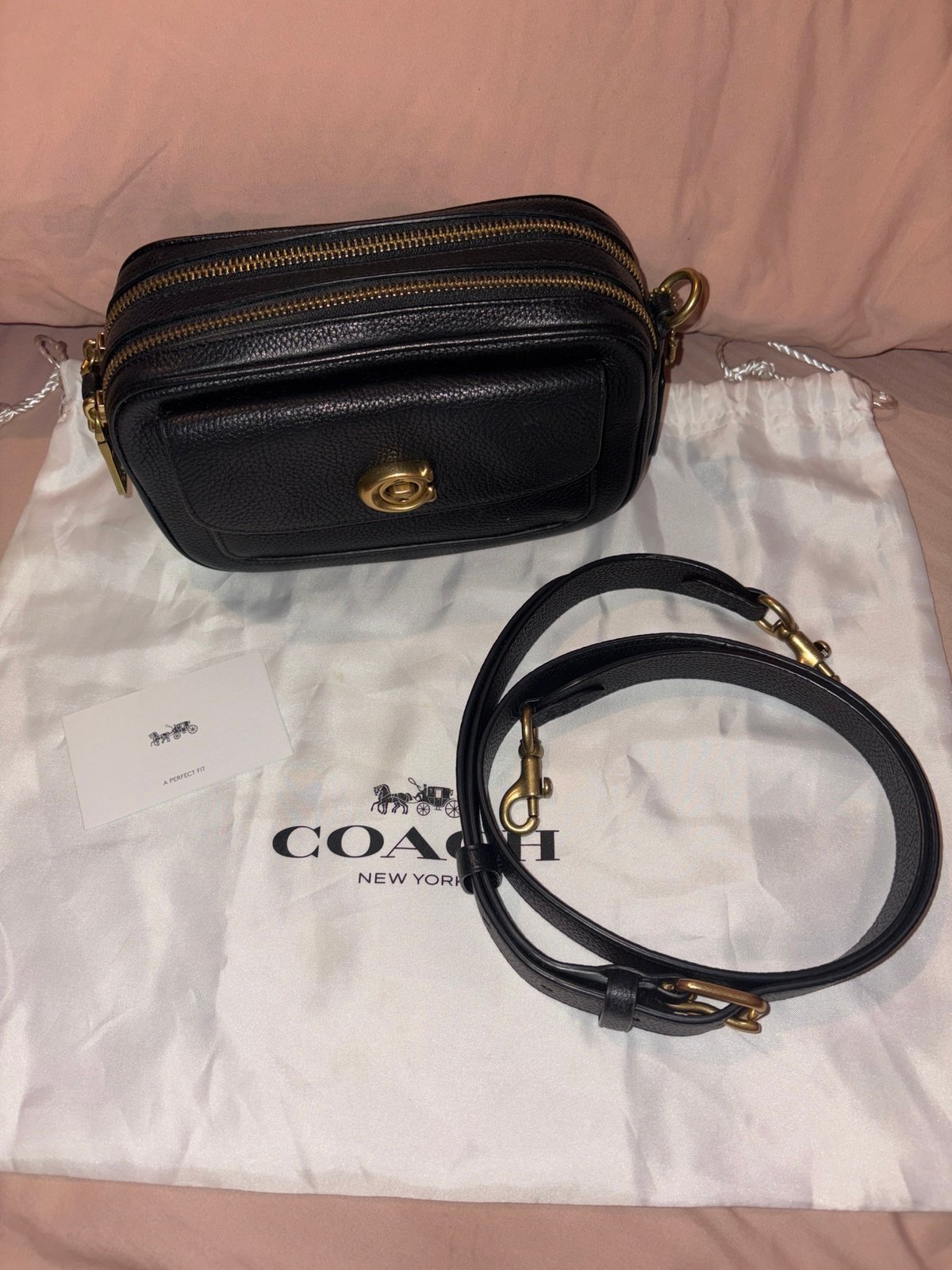 COACH WILLOW CAMERA BAG