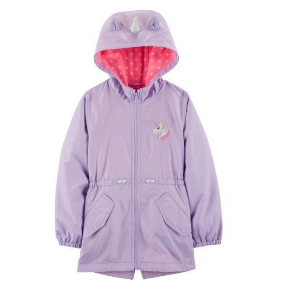 Carter's Unicorn Jacket Size 3T Light Pu