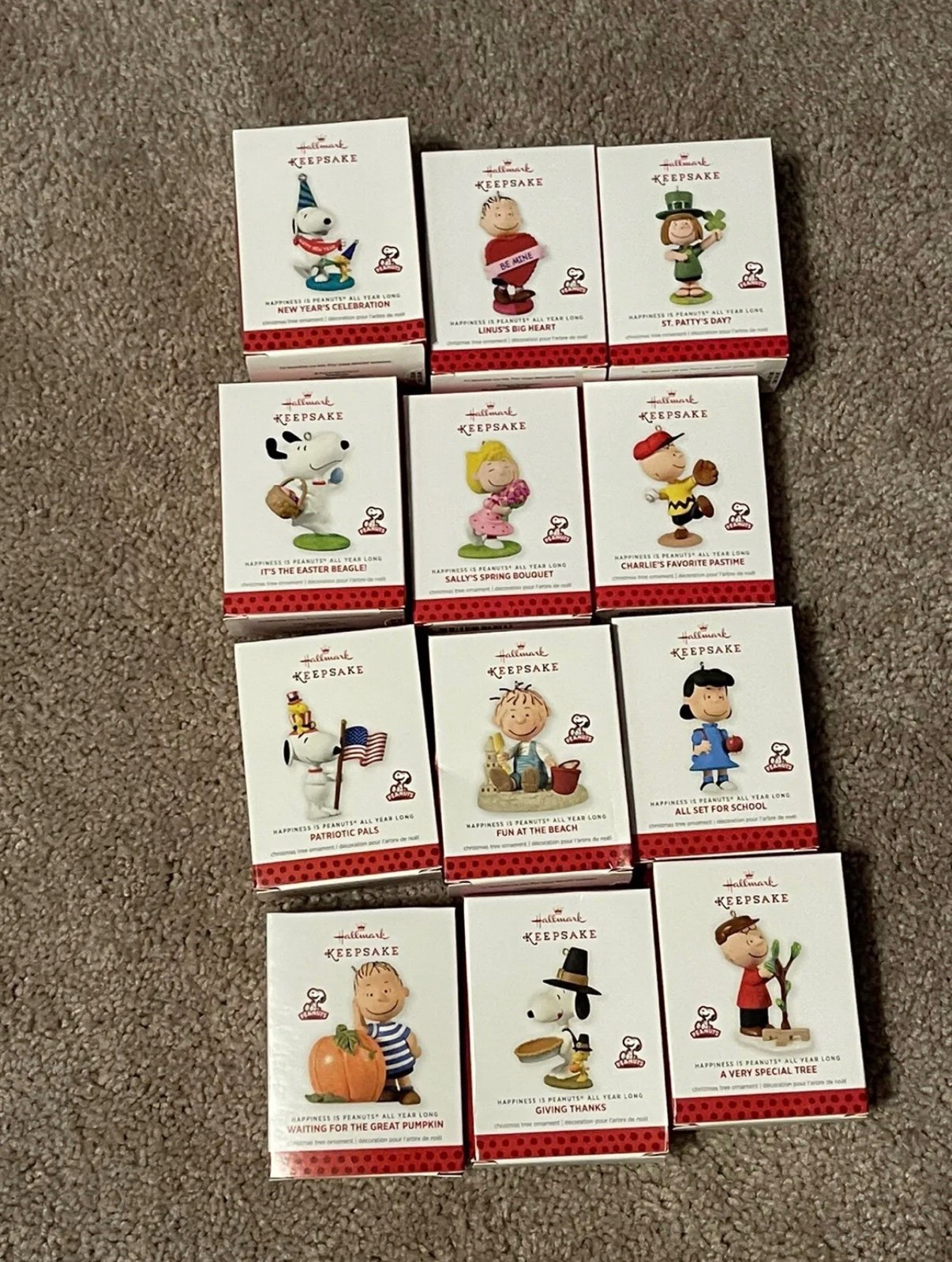 Hallmark keepsake ornaments